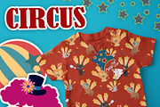 Circus Digital Clip Art, a Person Illustration by Cozy Cat Design (Thumbnail 3 of 6)