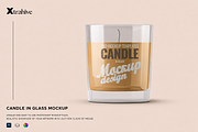 Scented Candle Mockup, an Advertising Mockup by Xtrahive (Thumbnail 1 of 2)