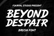 Beyond Despair – Brush Font, a Handwritten Font by Fikryal Studio (Thumbnail 1 of 13)
