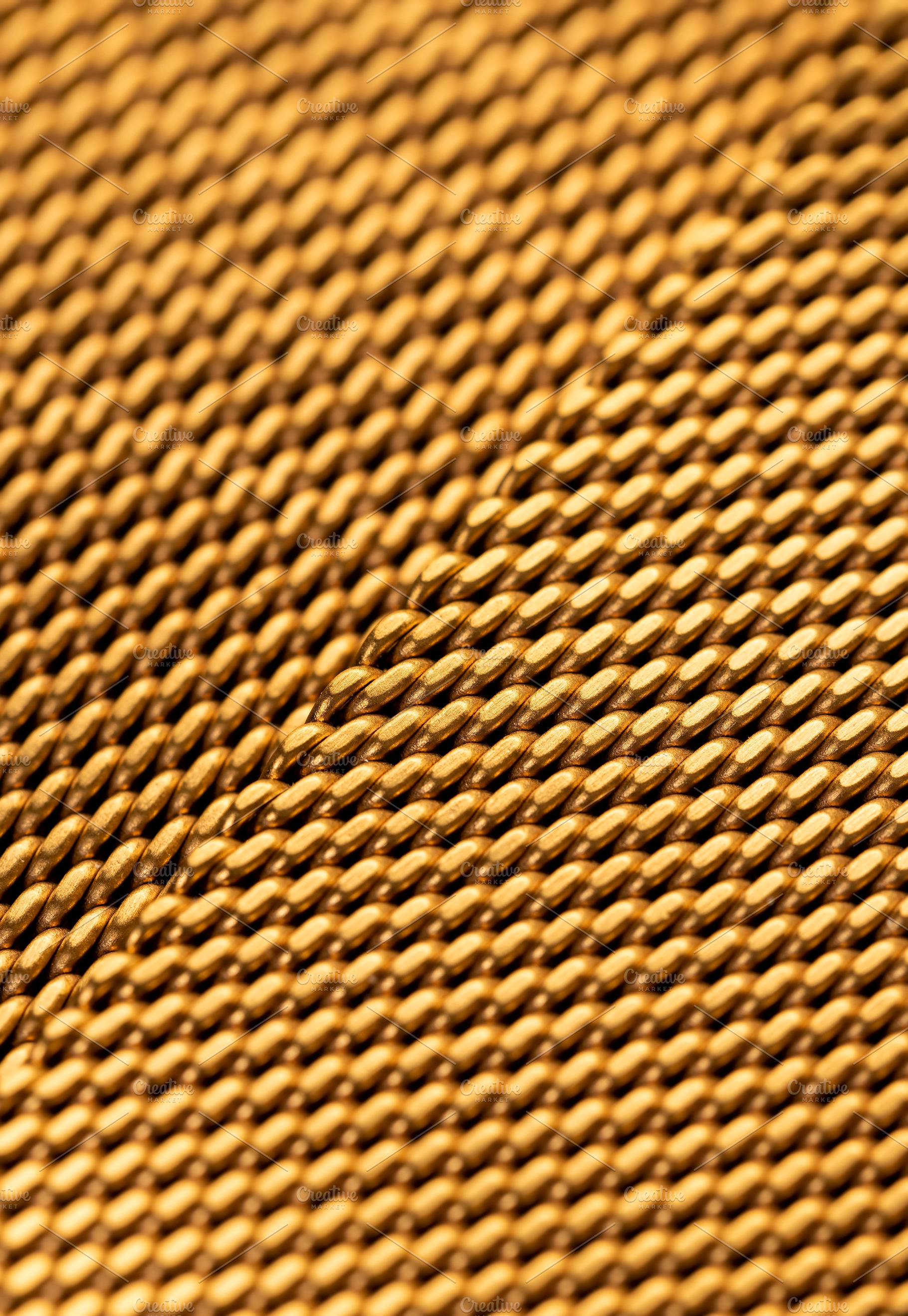 a fine metal weave for bracelets, a Photo by rsoollAI