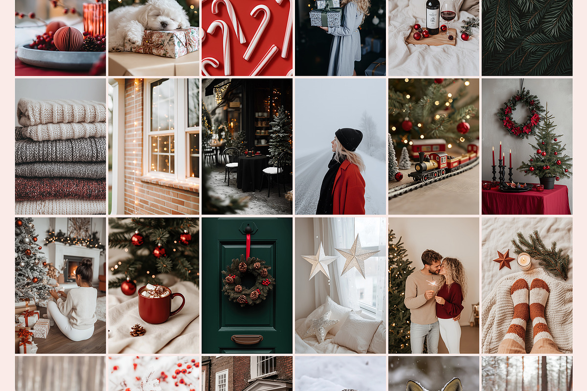 Joyeux Noel 300 Christmas Photos, a Holiday Photo by Muse Mockups (Photo 17 of 24)