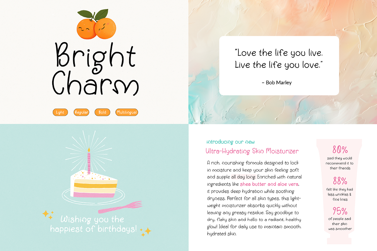 Handwritten Font Bundle - Charming, a Handwritten Font by Kaya Fonts (Photo 9 of 20)