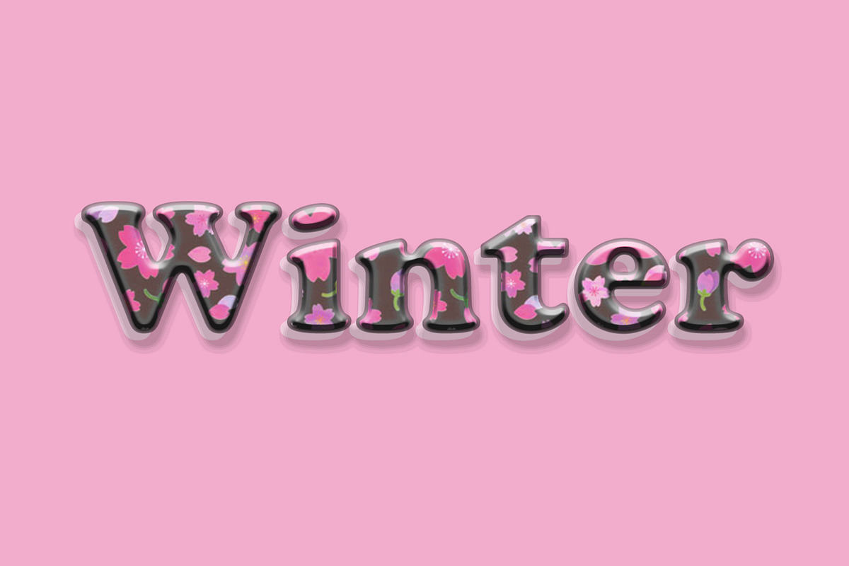 Winter Text Effect, a Layer Style Add-On by CreativeShaper (Photo 1 of 2)