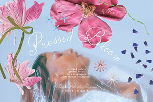 Pressed Bloom Dopamine Set, an Object Graphic by Muse Artist