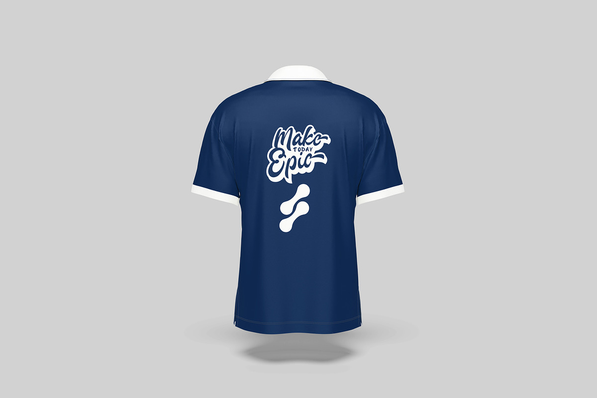 Polo Shirt Mockup, a Shirt Mockup by AnasStudio (Photo 4 of 5)