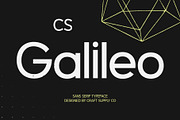CS Galileo – Contemporary Font, a Sans Serif Font by Craft Supply Co. (Thumbnail 1 of 8)