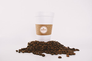Large Coffee Cup Mockup