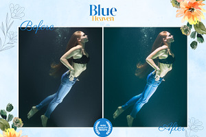 15 Blue Heaven Lightroom Presets