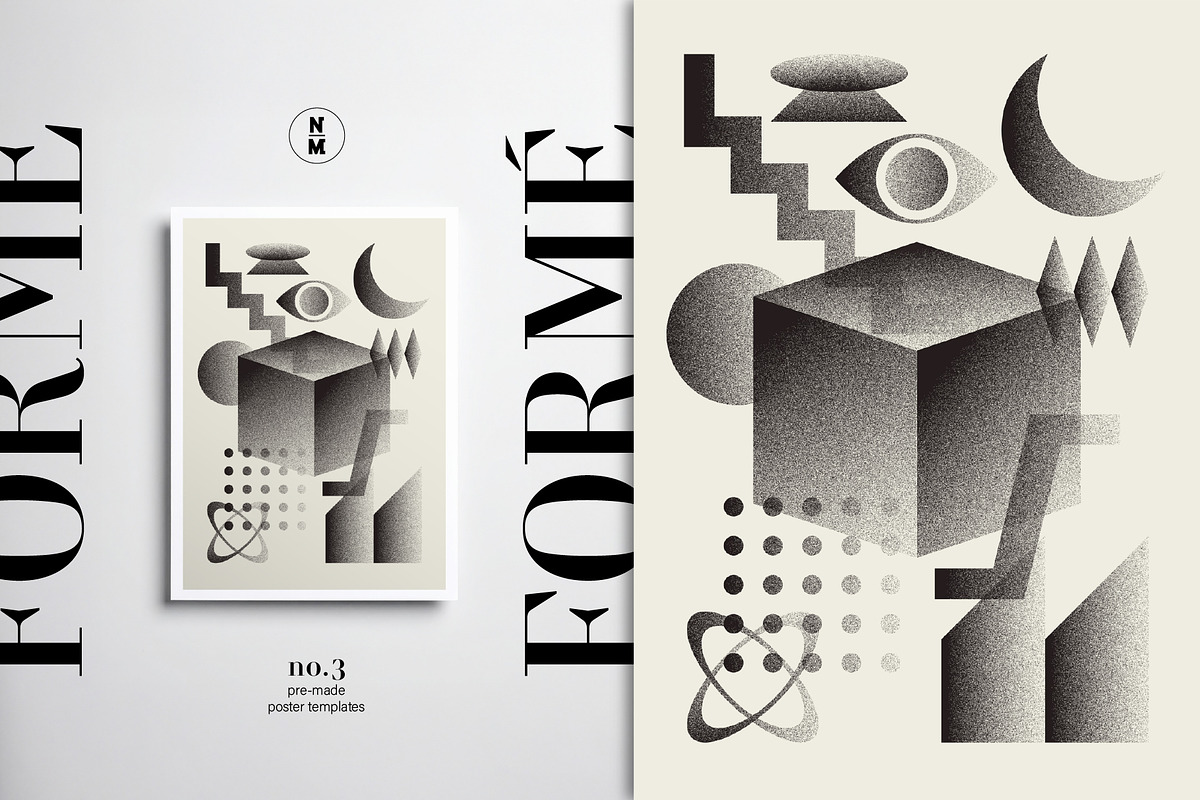 Formé – A Study in Shape and Texture, a Texture Graphic by Neatly Made Studio (Photo 13 of 18)