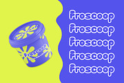 Bublora – Bubble Display Font, a Sans Serif Font by Vadovastd (Thumbnail 4 of 7)