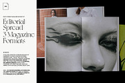 Fashion Magazine Spread, 3 Formats, a Mockup by ReAffirm (Thumbnail 1 of 13)