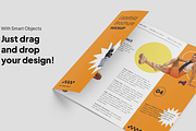 Brochure Mockup 3 Scenes, an Advertising Mockup by graphicsauce (Thumbnail 2 of 4)