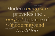 Arfide Mostera Aesthetic Serif Font, a Serif Font by Violet Natural (Thumbnail 2 of 10)