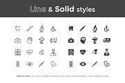 Medical Icons, a Solid Icon by filborg (Thumbnail 2 of 2)