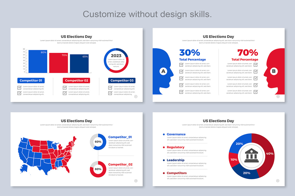 Us Elections Day, a Presentation Template by Mighty-Slide (Photo 7 of 7)