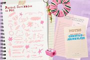 Retro Pastel Scrapbook Journal Kit, an Object Graphic by DreamoraArt (Thumbnail 11 of 13)