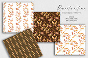 Romantic autumn - seamless patterns, a Pattern Graphic by Vasmila (Thumbnail 3 of 8)