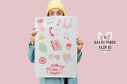 Cute Coquette Girl Aesthetic Clipart, an Object Graphic by Ruslana Lubenets (Thumbnail 11 of 15)