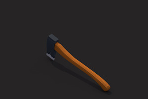 Low Poly Axe Pack