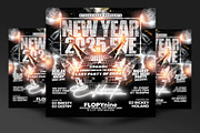 New Year Party Flyer Template, a Flyer Template by RTXdesinger99 (Thumbnail 1 of 3)