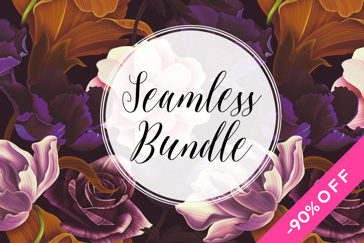 10 Floral seamless pattern bundle, a Pattern Graphic by Luxury Fashion Prints (Photo 1 of 7)