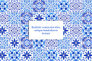 Portuguese Tiles Digital Papers Set2, a Pattern Graphic by ilonitta (Thumbnail 3 of 11)