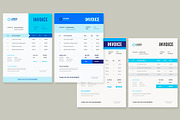 Minimalist Invoice Template Set, a Print Template by Revoltan Studios (Thumbnail 2 of 2)