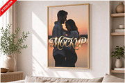 Living Room Poster PSD, an Advertising Mockup by Bruno's Shop (Thumbnail 1 of 3)