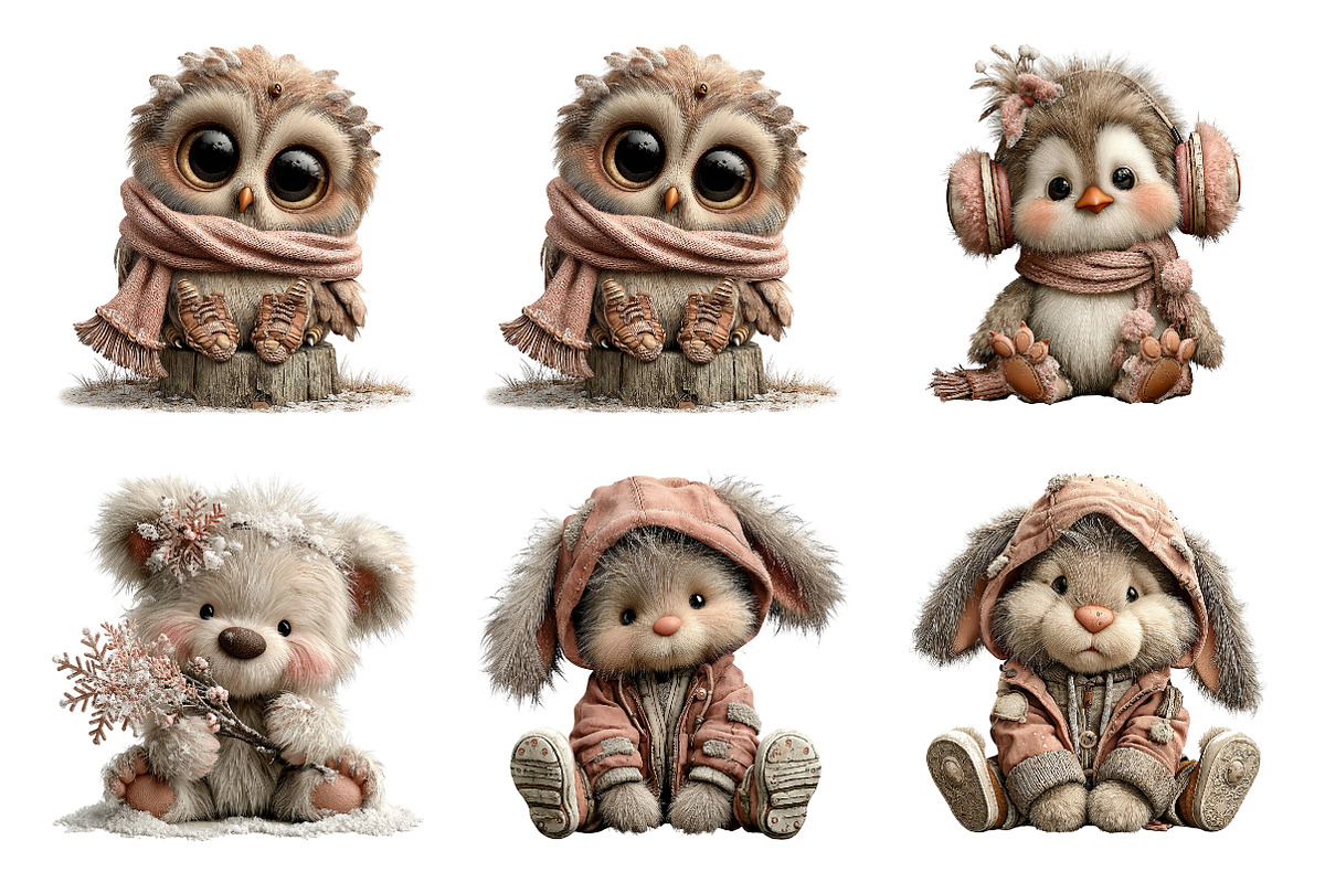 Arctic animals png set, an Illustration by SinaCreation (Photo 10 of 11)