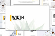Width - Minimal Keynote, a Presentation Template by Collaborg Studio (Thumbnail 1 of 7)