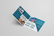 Corporate Square Bifold Brochure, a Brochure Template by retrographix (Thumbnail 5 of 5)