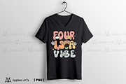 Four is a Vibe, Groovy 4th Birthday, an Object Graphic by Applied Arts (Thumbnail 3 of 4)