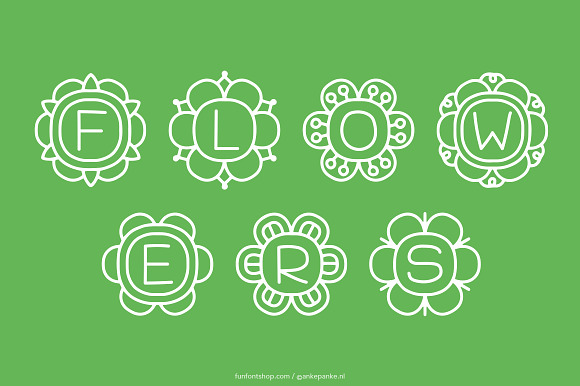 Flowers Font