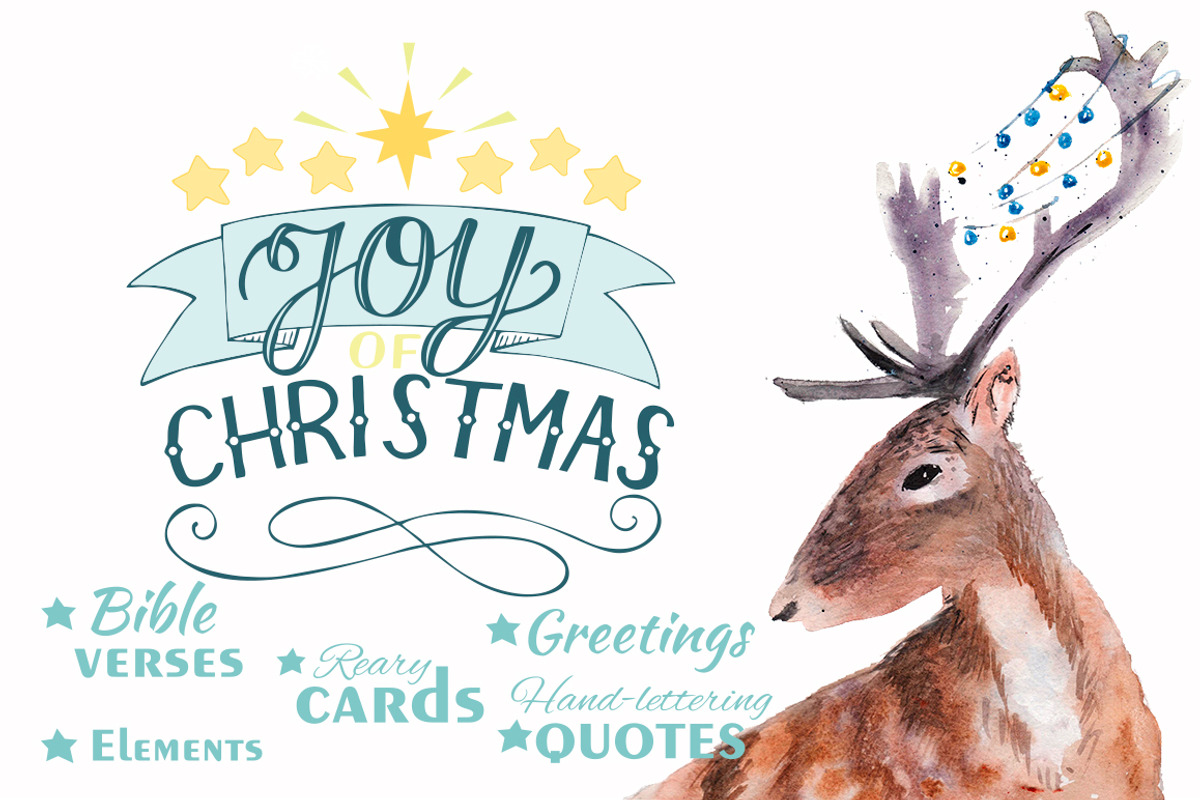 JOY of CHRISTMAS set, an Illustration by Ola-la-la (Photo 1 of 12)