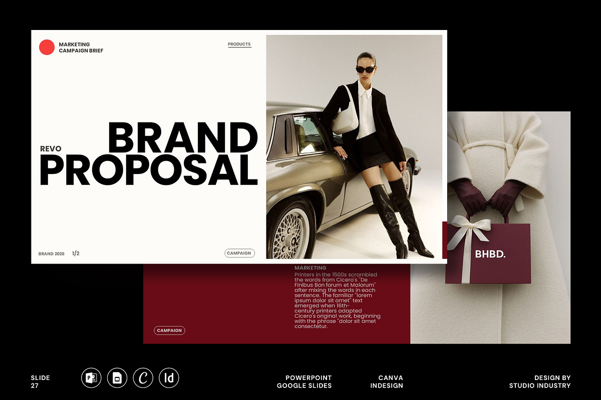 Revo | Brand Proposal, a Presentation Template by Studio Industry (Photo 12 of 12)