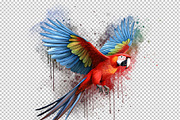 Watercolor Bird Painting Effect, an Action Add-On by Photoshop Action (Thumbnail 18 of 21)
