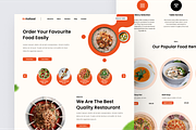 Bohofood- Food Landing Page, a Landing Page Template by Annora Studio (Thumbnail 5 of 5)