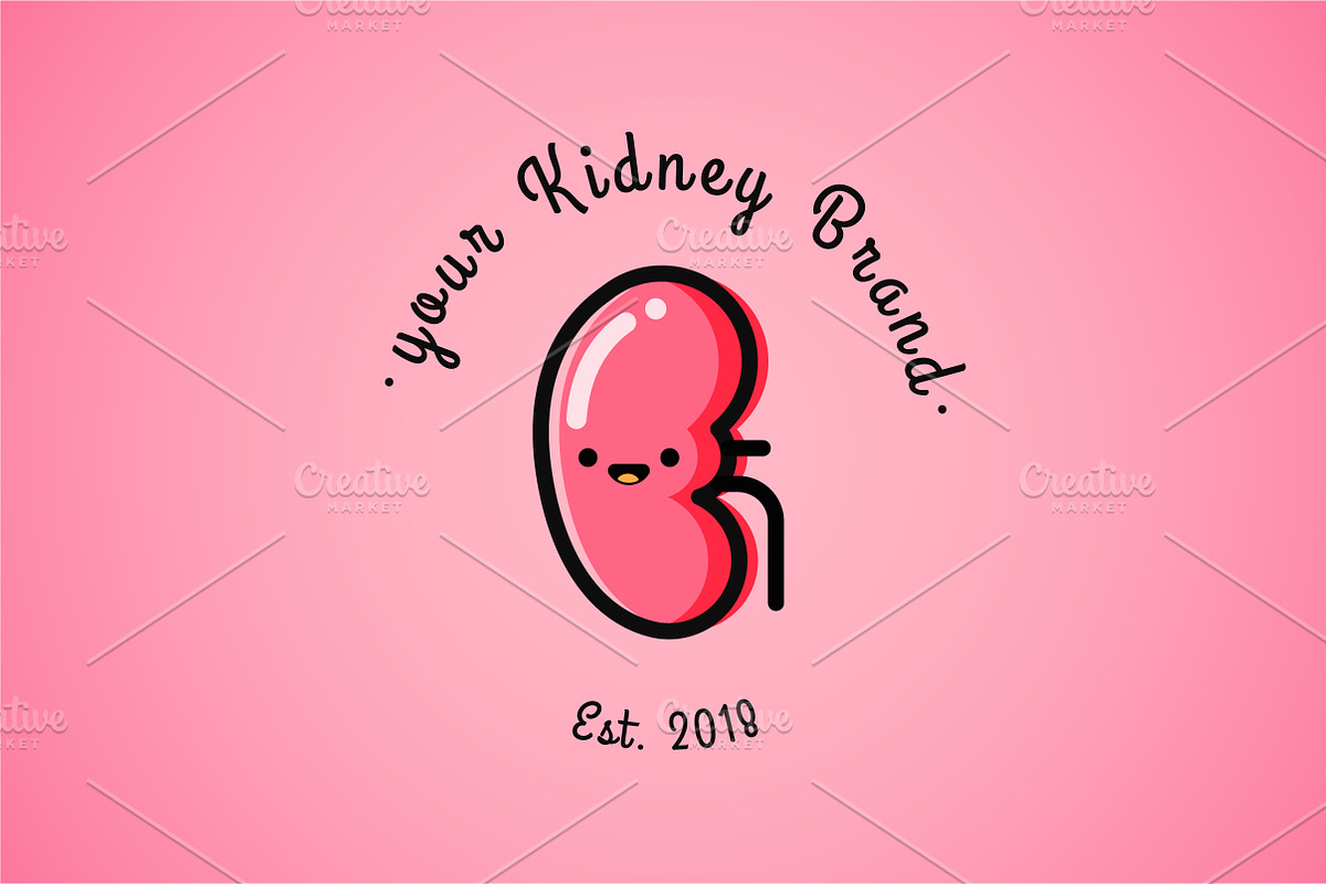 The Kidney Logo, a Branding & Logo Template by Luis Muniz (Photo 2 of 2)