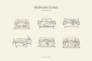 INTERIOR DESIGNER line art clipart, an Object Illustration by Crocus Paperi (Thumbnail 8 of 13)