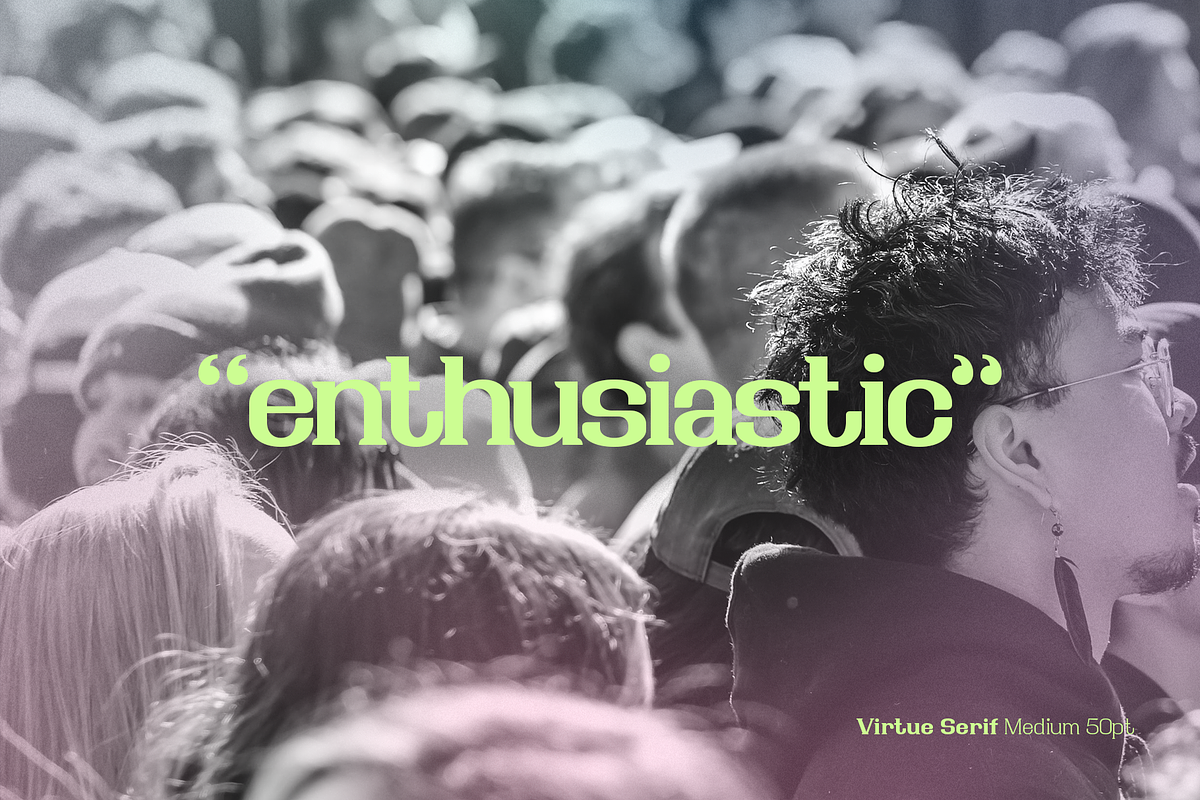 Virtue Serif Family, a Serif Font by Jehoo Creative (Photo 2 of 10)