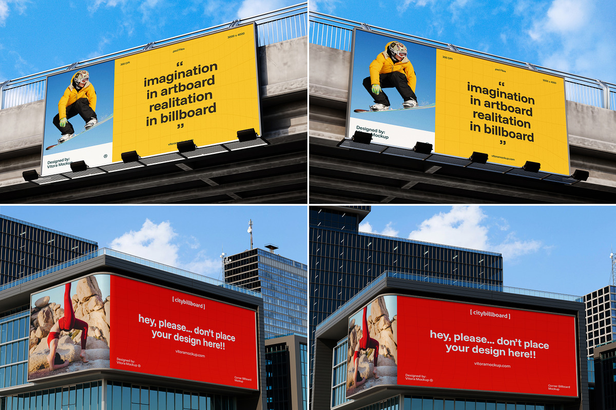 36 Billboards Mockup Bundle, a Mockup by Vitora Mockup (Photo 9 of 11)