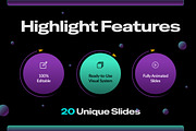Outer Space Google Slides, a Presentation Template by Loin Studio (Thumbnail 2 of 4)