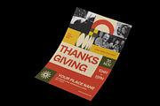 Thanksgiving Retro Vibes Flyer, a Flyer Template by Neermana (Thumbnail 2 of 4)