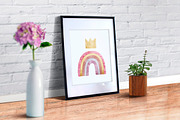 Rainbow watercolor clipart, an Illustration by CreativeByLu (Thumbnail 7 of 10)