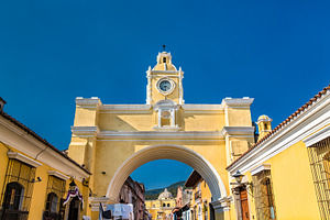 Arco de santa catalina in antigua gu featuring guatemala, arch, and antigua, an Architecture Photo by Leonid Andronov