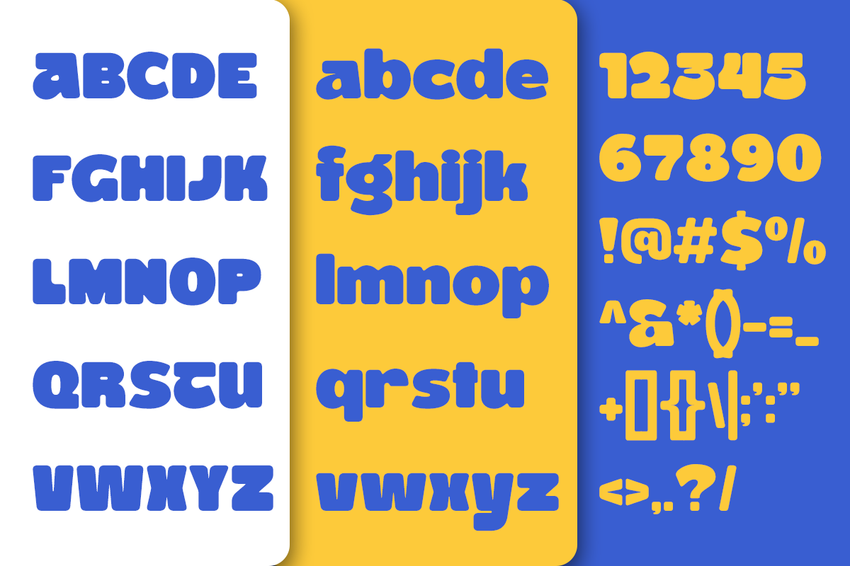 Toony Magic - Food Bold Font, a Sans Serif Font by Pandeka Studio (Photo 8 of 9)