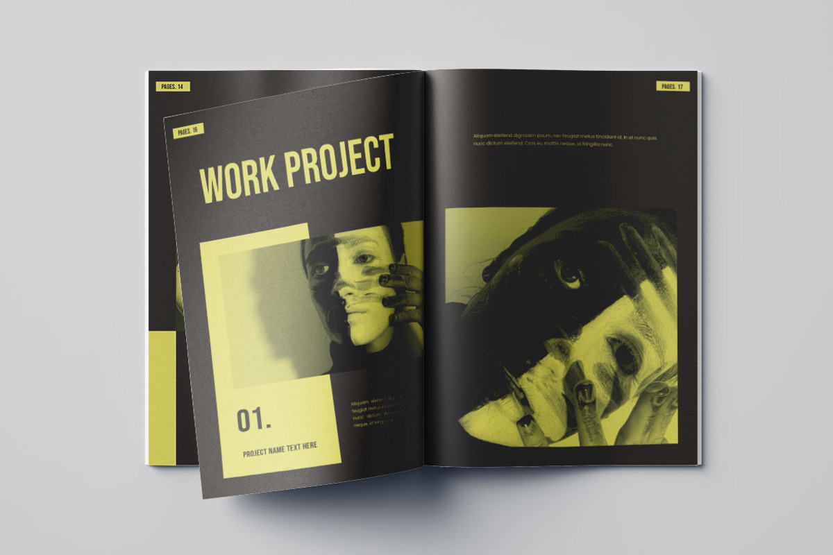 Resume Portfolio Vol.6, a Resume Template by Bewalrus Studio (Photo 6 of 10)