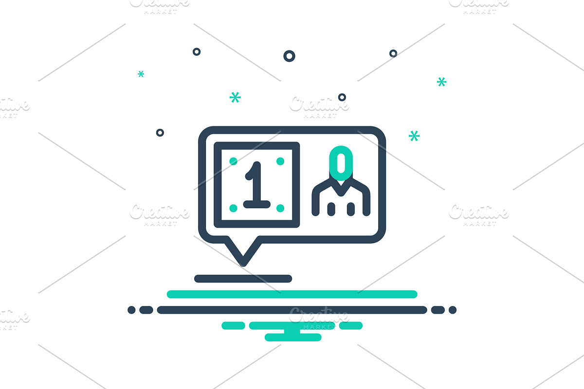 Followed blogger mix icon, a Duotone Icon by Creative priyanka