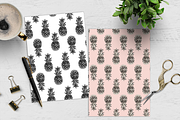 Pineapple Printable Paper Pack, a Pattern Graphic by The GG Shop (Thumbnail 4 of 5)