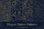 Elegant Nature Patterns, a Pattern Graphic by Marylia (Thumbnail 1 of 30)